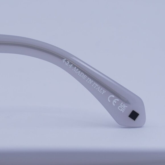 Off-White OERI13X VALDEZ 0907 Square Sunglasses – Shiny Grey/Dark Grey - Picture 6 of 10